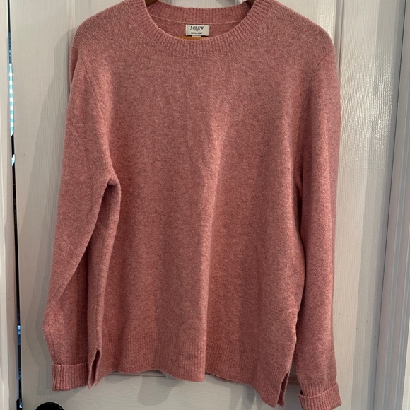 J. Crew Sweaters - J. Crew Dusty Pink Crew Neck Sweater